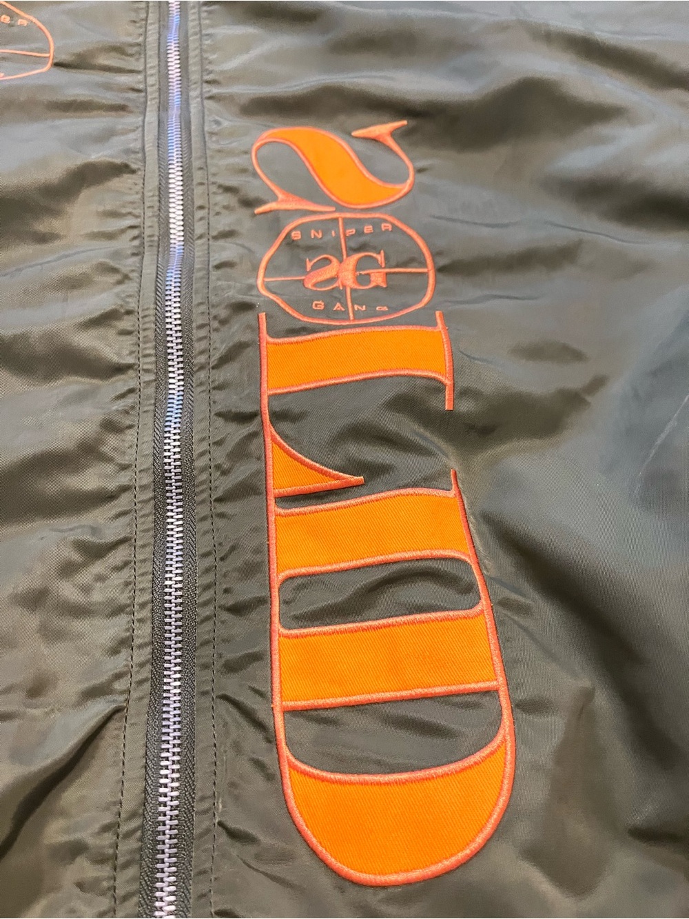 Kodak Black/Sniper Gang SKRT Varsity Bomber Jacket Sz 3XL  New With Defects - Picture 5 of 12
